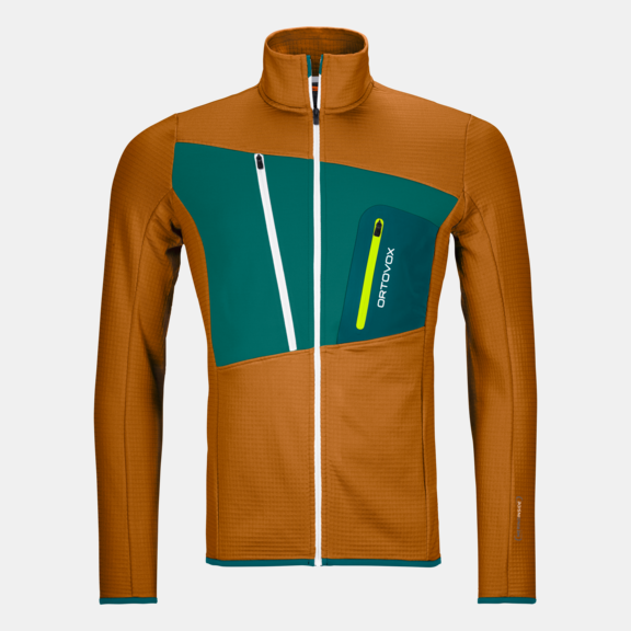 Ortovox fleece light grid jacket m shop